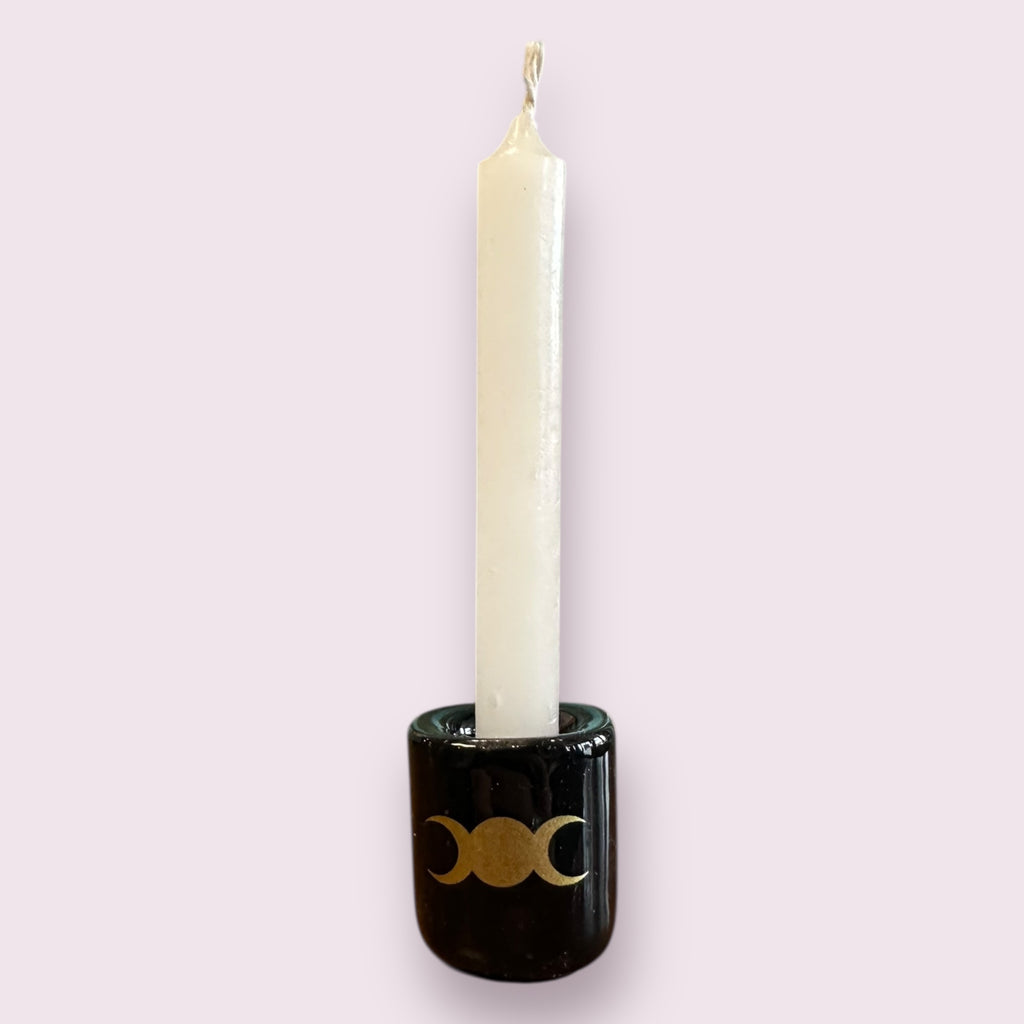 Triple Moon MINI CANDLE HOLDERS