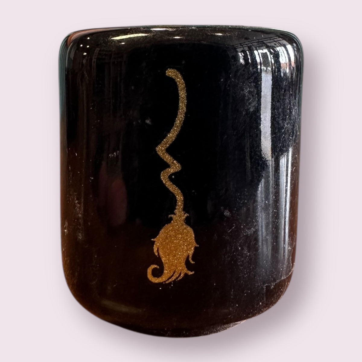 Witch's Broom MINI CANDLE HOLDERS