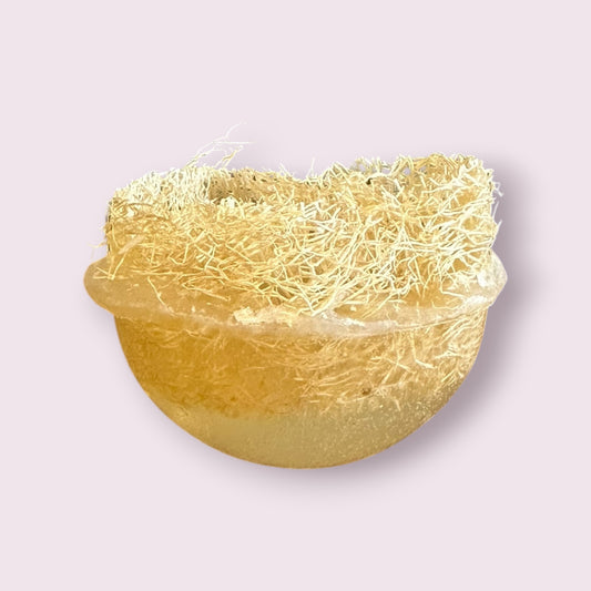 Coconut Frankincense Loofah Face Soap