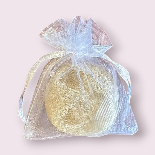 Coconut Frankincense Loofah Face Soap