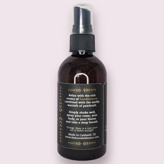Frankincense Patchouli Room & Body Spray - 4 oz