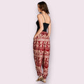 Red Harem pants