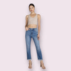 High Rise Boyfriend Jeans