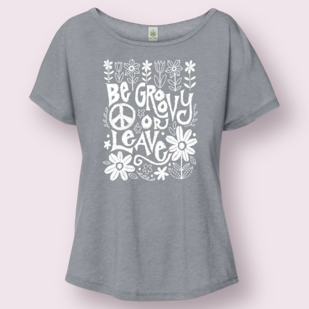 Be Groovy or Leave Slouch Top