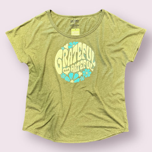 Grateful Not Hateful Slouch Top