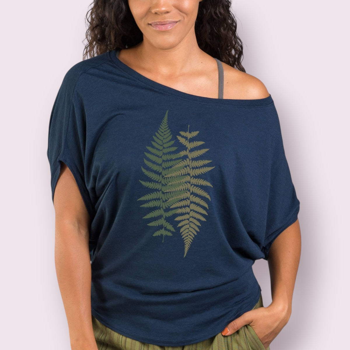 Ferns Bamboo Dolman Top