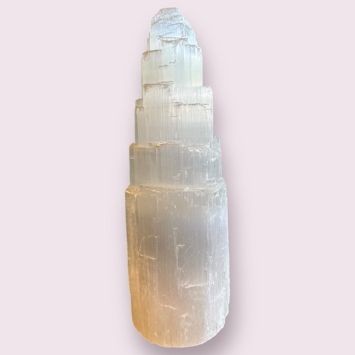 Selenite Lamp 25cm