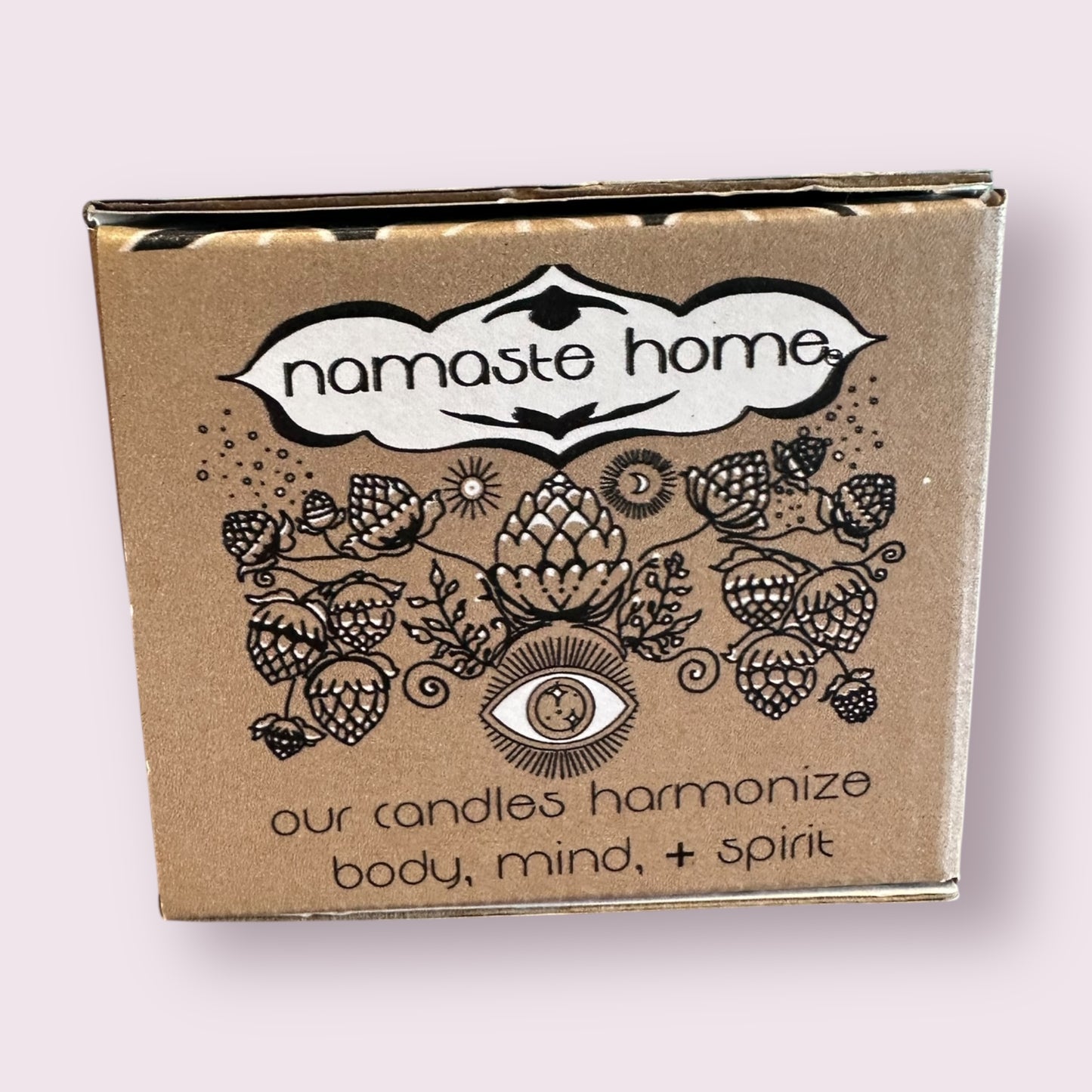 Sagittarius Crystal Candle, Zodiac Candle w/ Gemstones