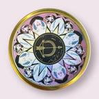 Sagittarius Crystal Candle, Zodiac Candle w/ Gemstones