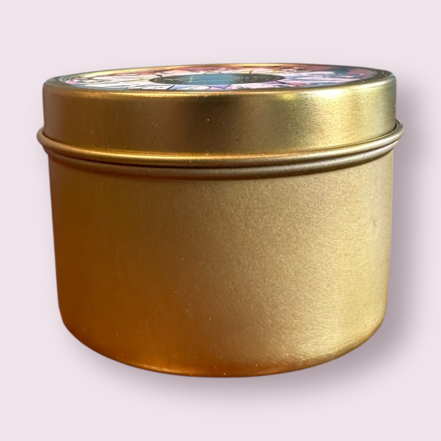 Sagittarius Crystal Candle, Zodiac Candle w/ Gemstones