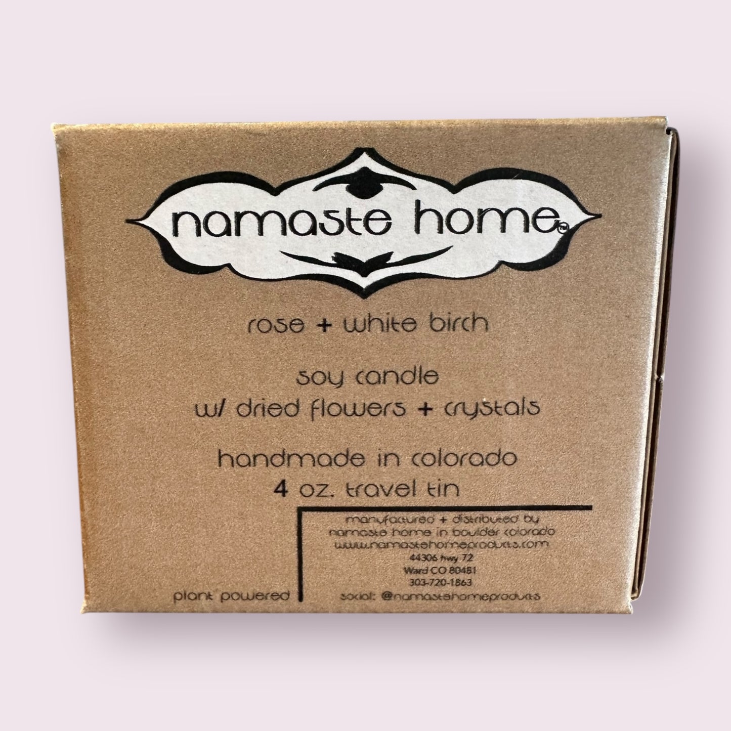 Gemini Crystal Candle, Zodiac Candle w/ Gemstones + Herbs