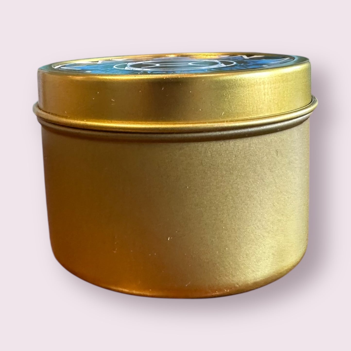 Gemini Crystal Candle, Zodiac Candle w/ Gemstones + Herbs