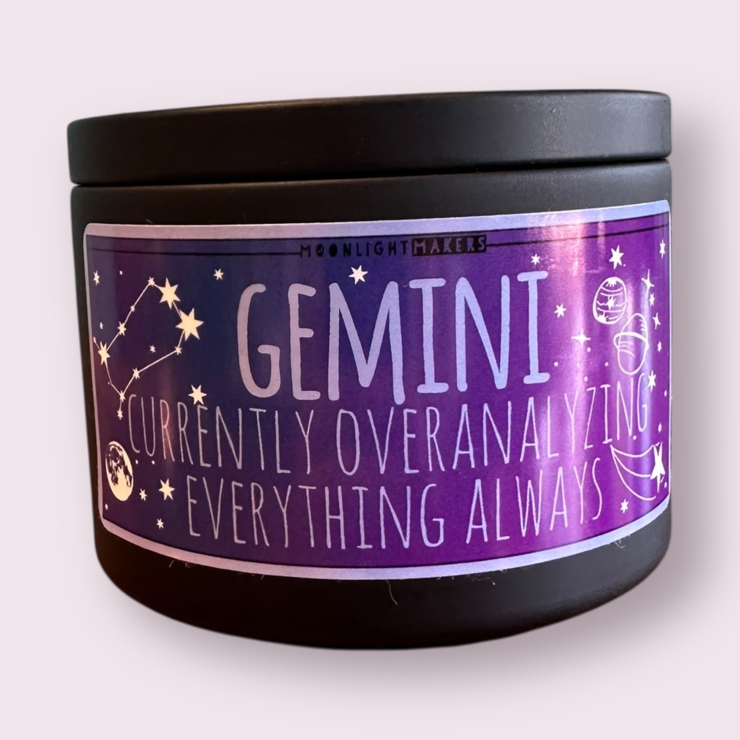Gemini Zodiac Candle