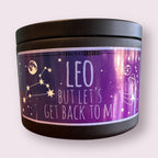 Leo Zodiac Candle
