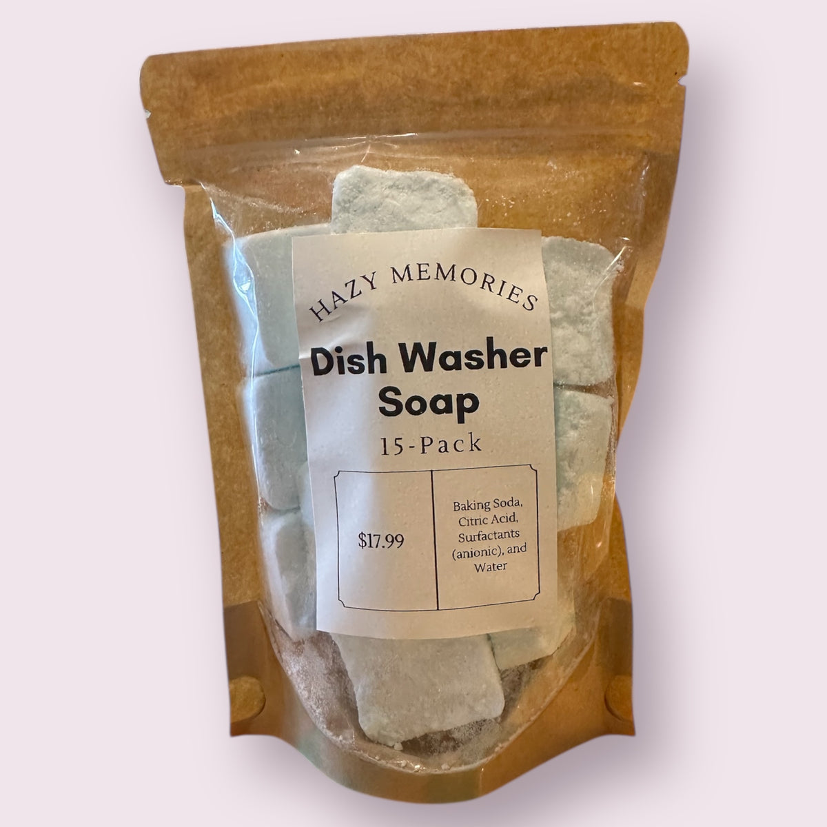 Dish Washer Soap 15-Pack