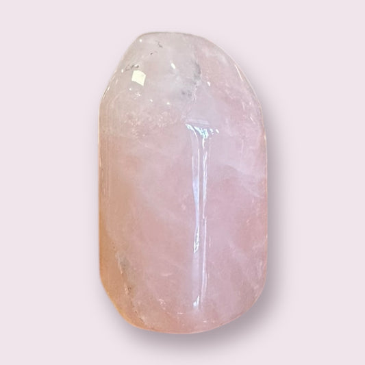 Freeform Standing Polished - Rose Quartz