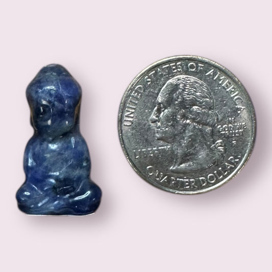 GEMSTONE BUDDHAS: SODALITE