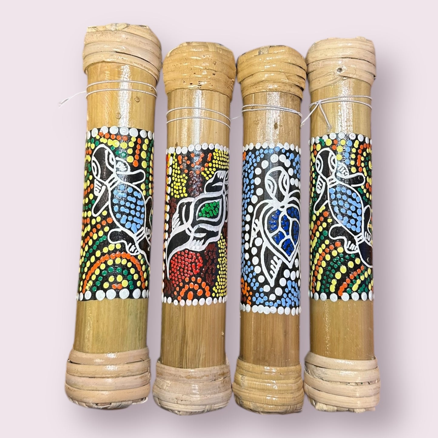 SMALL HAND PAINTED RAINSTICK