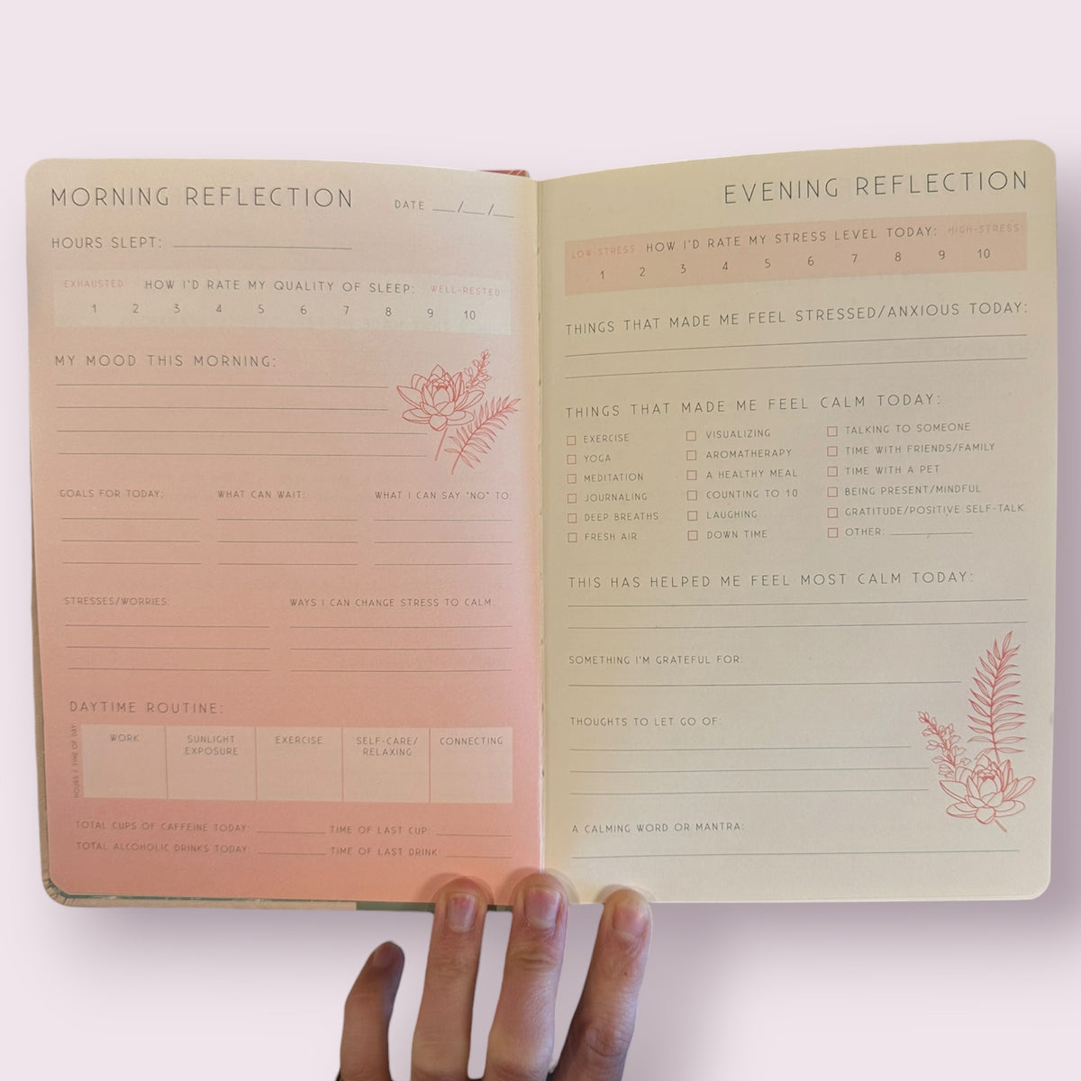 Calm: A Day and Night Reflection Journal
