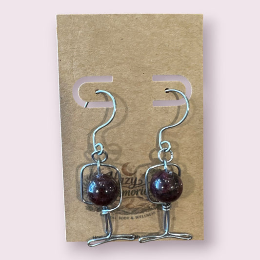Wine O’Clock Earrings
