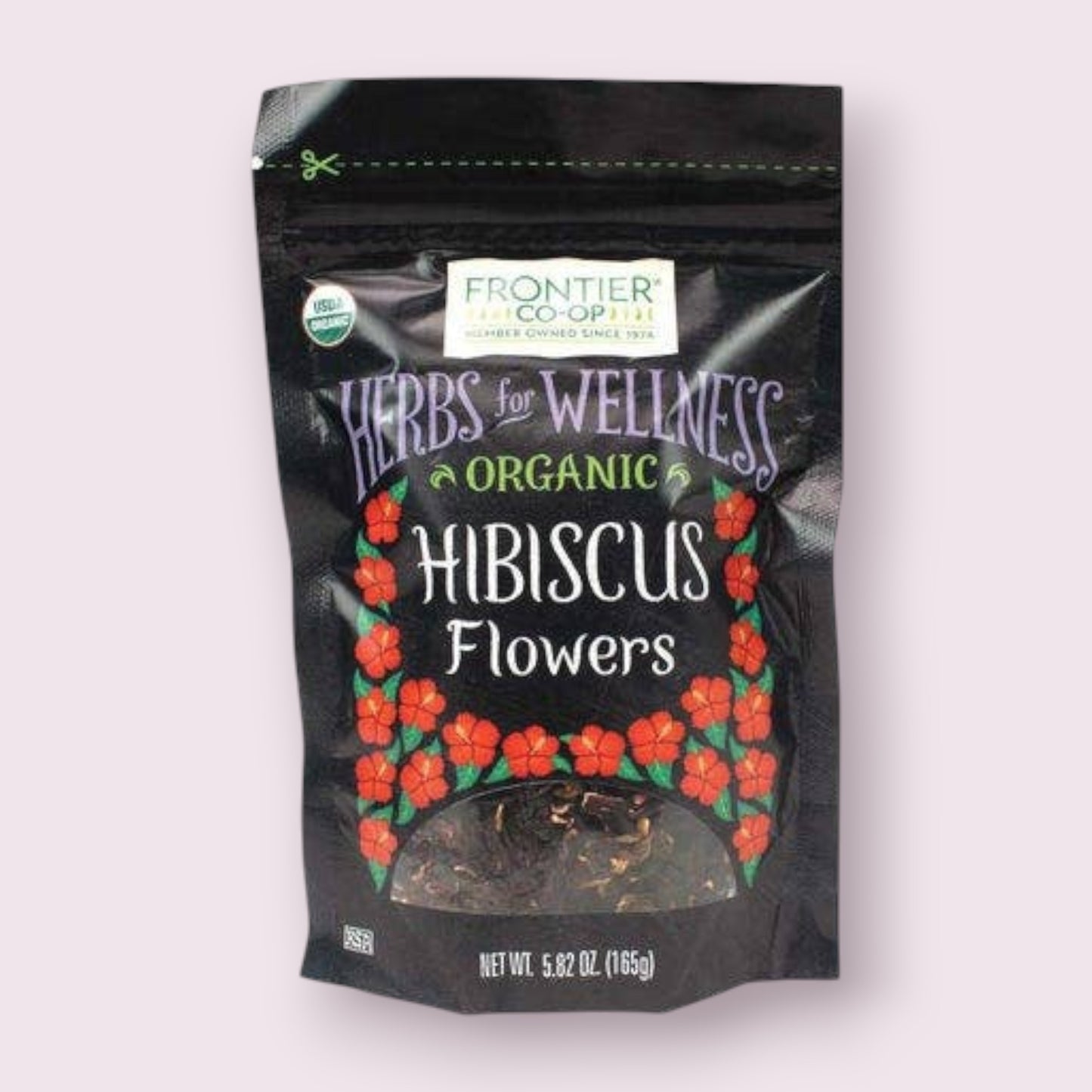 Hibiscus Flowers, Certified Organic, Kosher, Non-ETO 5.82 Oz