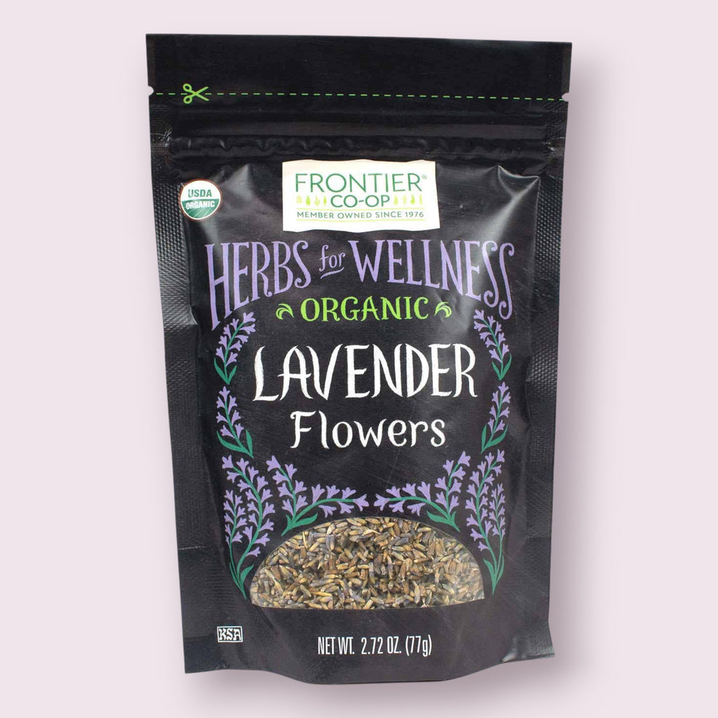 Herbs for Wellness Lavender Flowers, Organic, Kosher 2.72 Oz