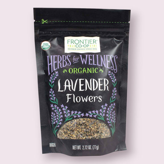 Herbs for Wellness Lavender Flowers, Organic, Kosher 2.72 Oz