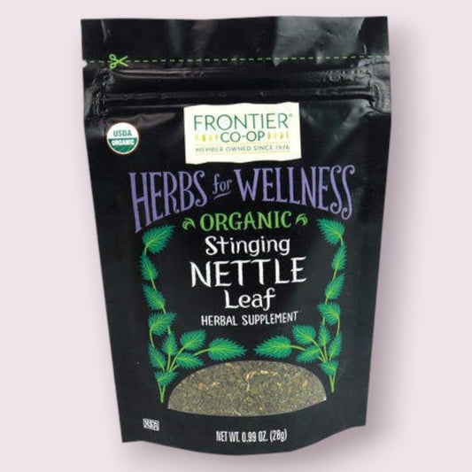 Stinging Nettle Leaf, Certified Organic, Kosher 0.99 Oz.
