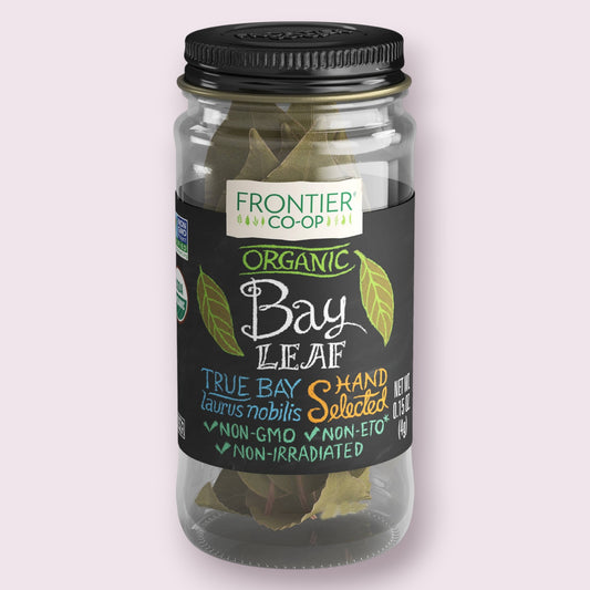 Whole Bay Leaf, Organic, Kosher, Hand Selected, 0.15 Oz