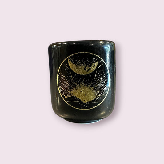 Sun Moon and Stars MINI CANDLE HOLDERS WITH DESIGN