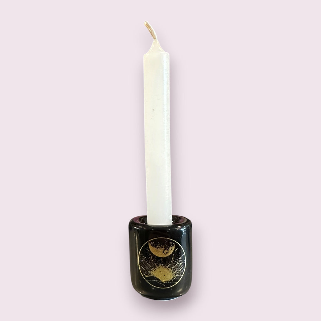 Sun Moon and Stars MINI CANDLE HOLDERS WITH DESIGN