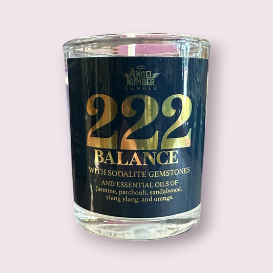 ANGEL NUMBER CANDLES: #222 - BALANCE