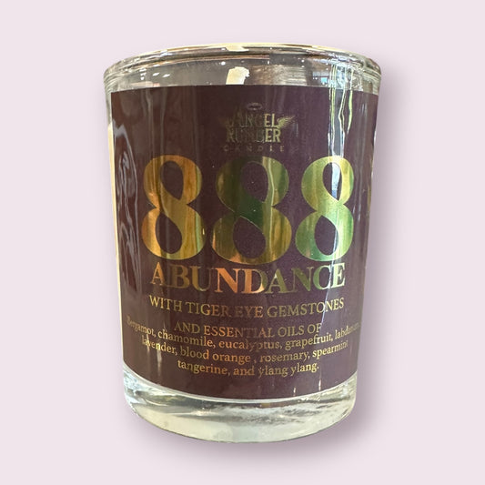 ANGEL NUMBER CANDLES: #888 - ABUNDANCE