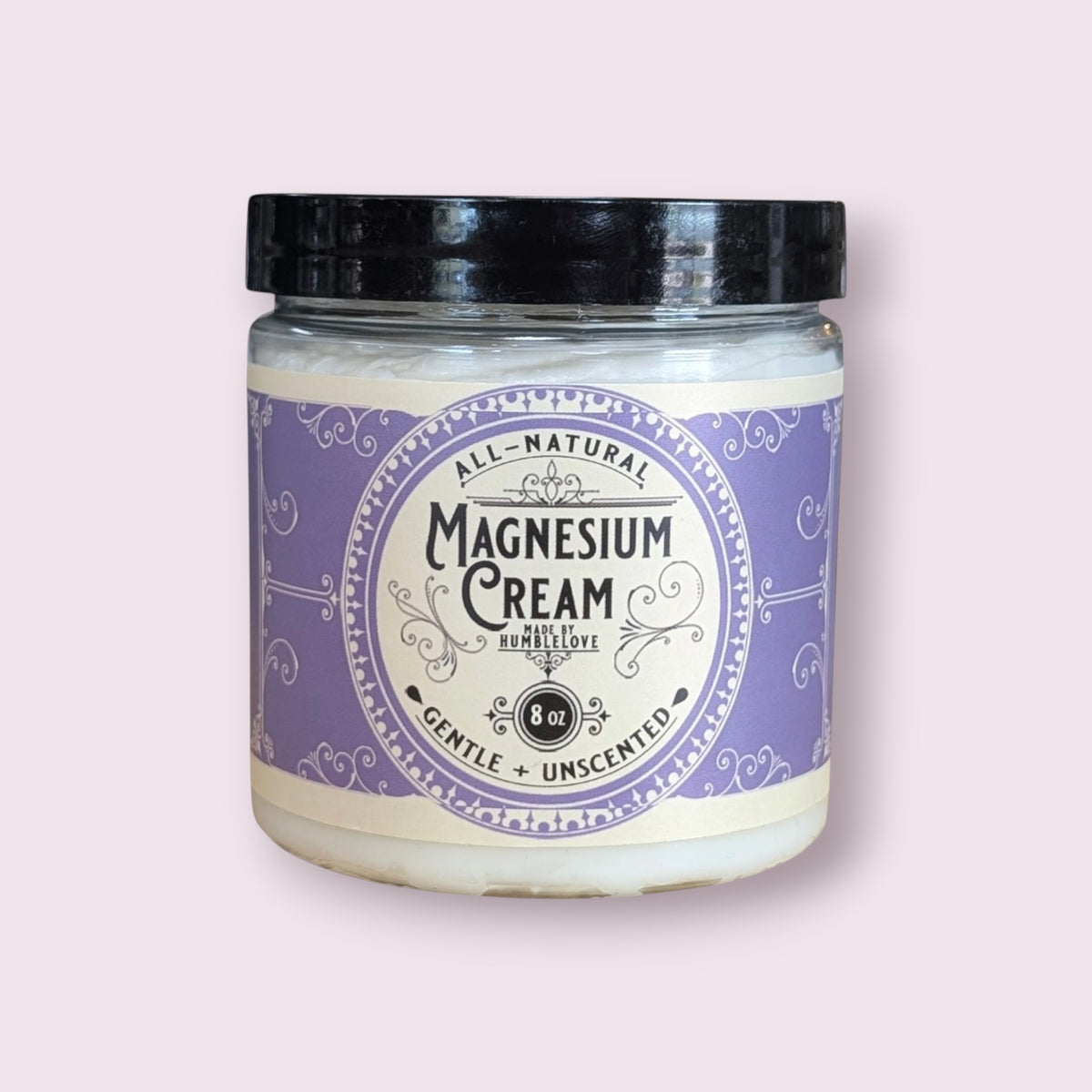 Magnesium Cream - Gentle + Unscented: 4oz