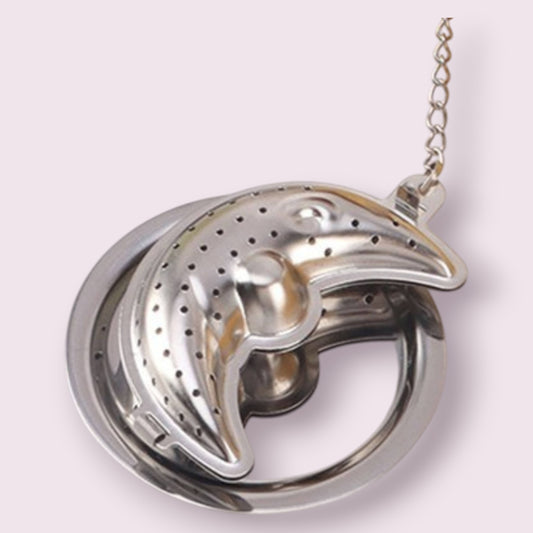 Crescent Moon Shaped Stainless Steel Tea Infuser