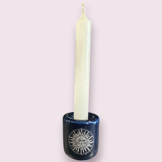 Sun and Moon MINI CANDLE HOLDERS WITH DESIGN
