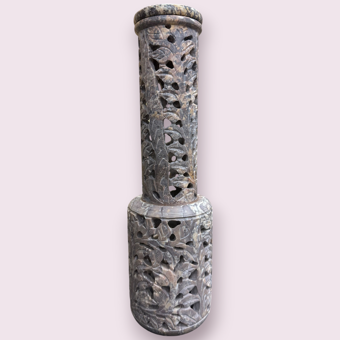 Soapstone Stick Holder Tower