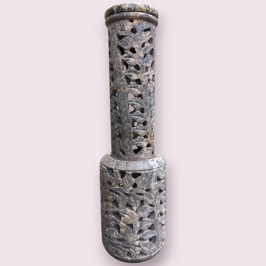 Soapstone Stick Holder Tower