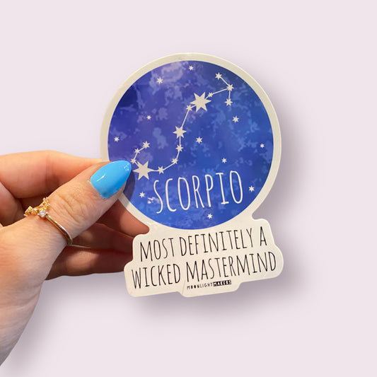 Scorpio - Die Cut Sticker