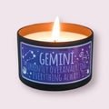 Gemini Zodiac Candle