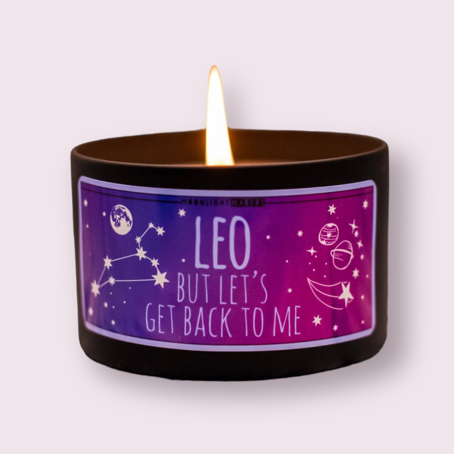 Leo Zodiac Candle