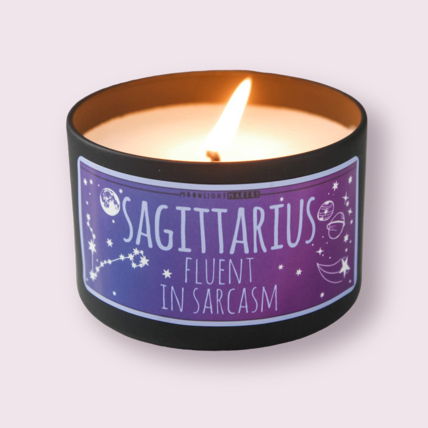 Sagittarius Zodiac Candle