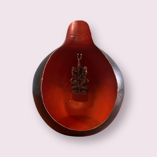 Ganesha Teardrop Tea Light Holder