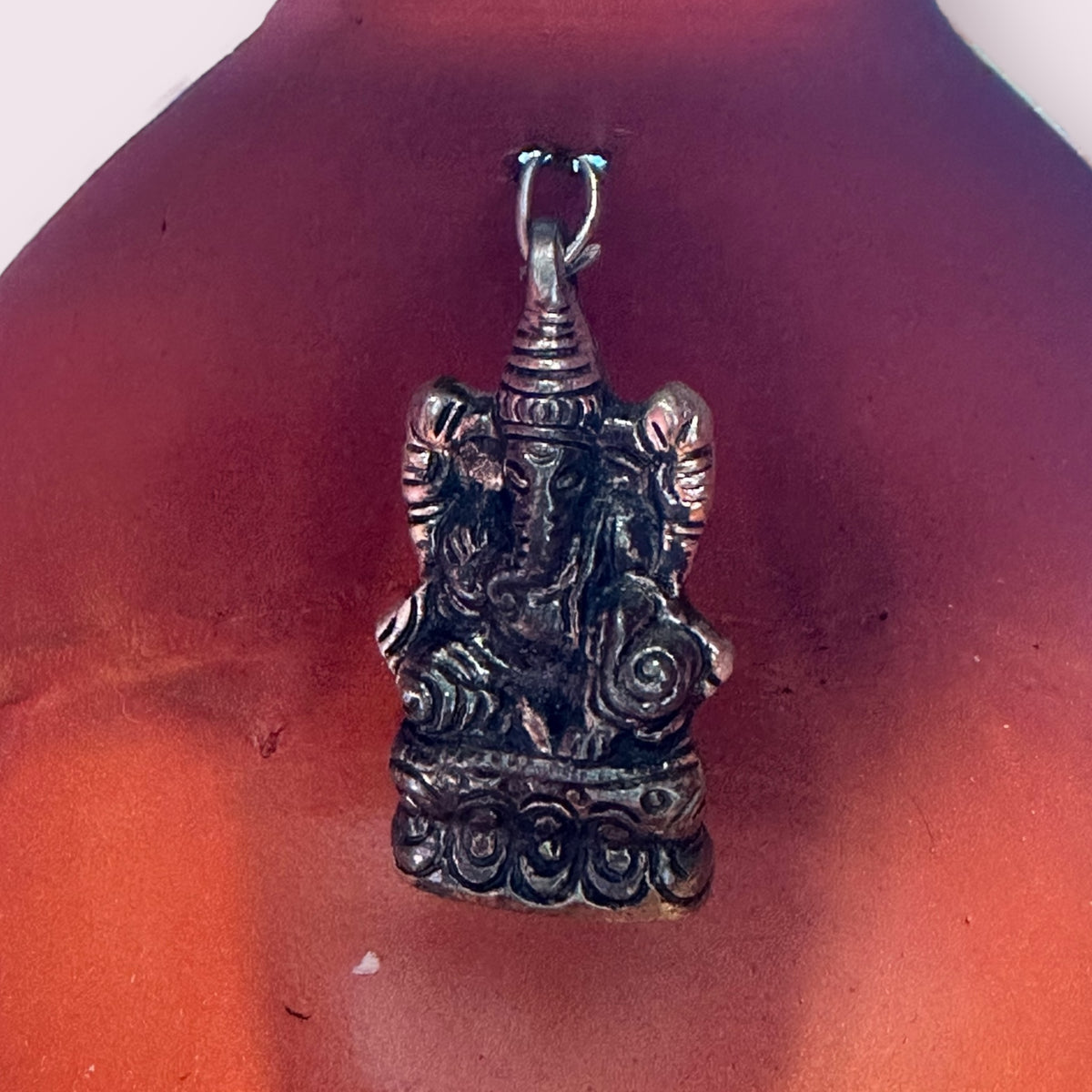 Ganesha Teardrop Tea Light Holder