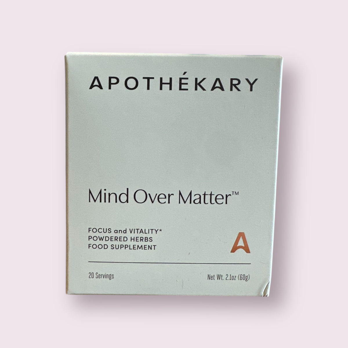 Mind Over Matter® - Focus & Cognition Herbal Supplement