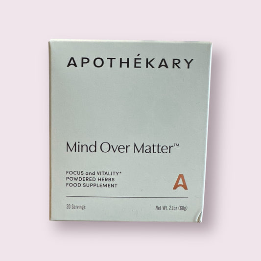 Mind Over Matter® - Focus & Cognition Herbal Supplement