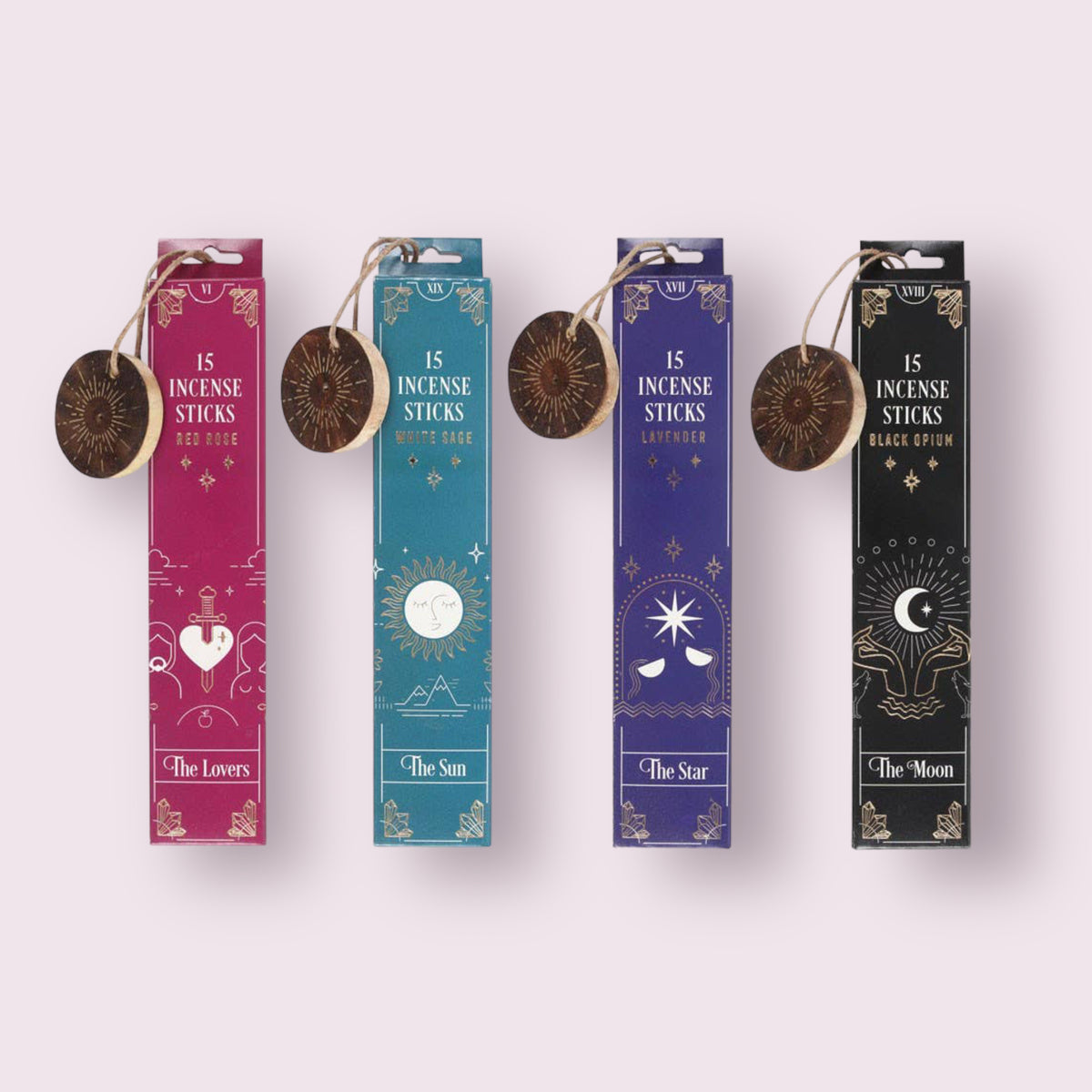 Tarot Card Incense Sticks - 15 Sticks