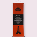 Cotton Inspirational Banner - Namaste (Each)