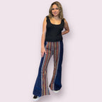 Corduroy and Gheri Bell Bottom Pants