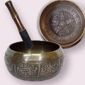 Embossed Singing Bowl Medium 5 Dhyani Buddhas (Each)